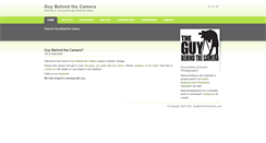 Desktop Screenshot of guybehindthecamera.com